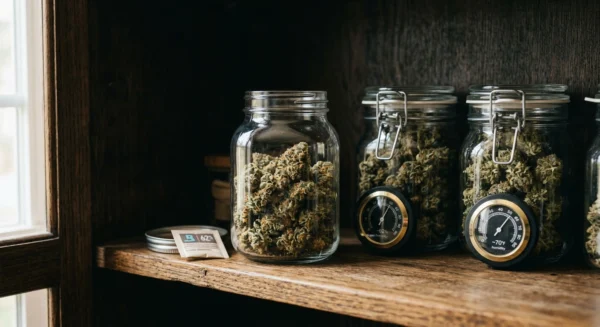 cannabis curing containers