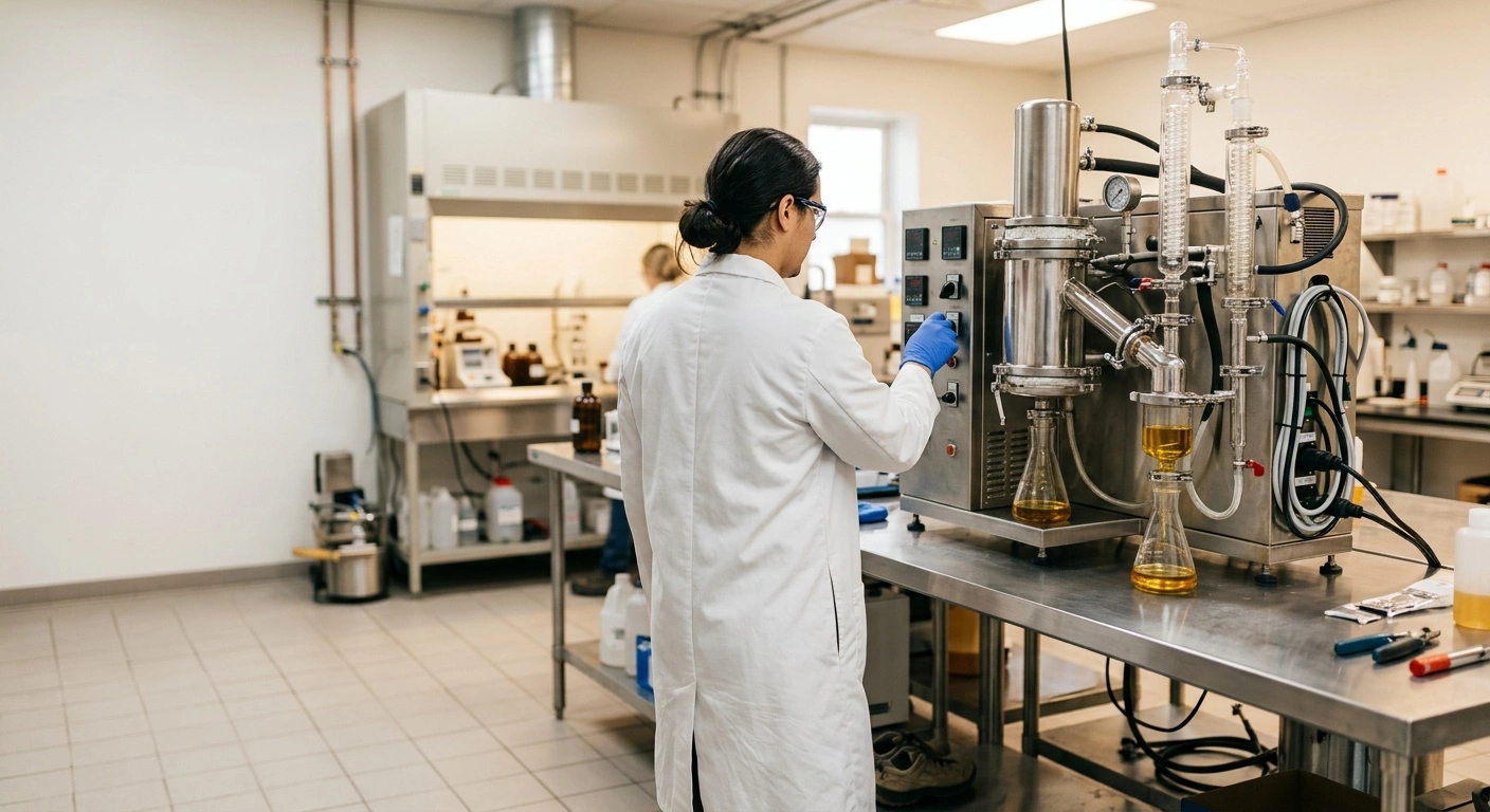 cannabis distillation equipment