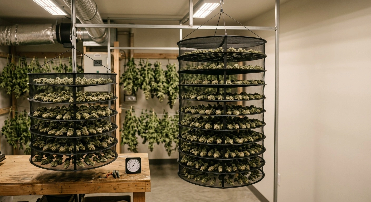 cannabis drying racks