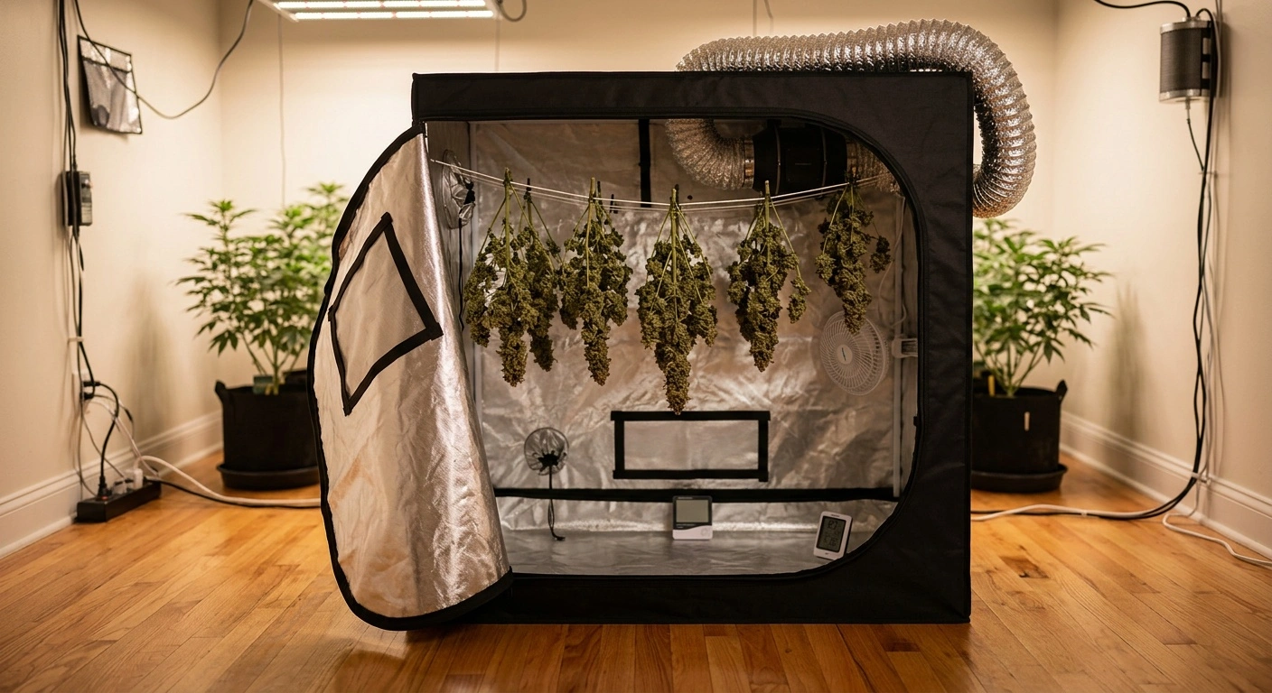 cannabis drying tent